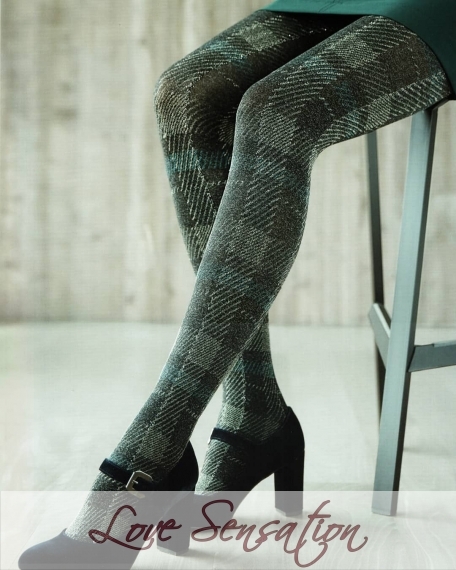 Graphic My Plaid Tights