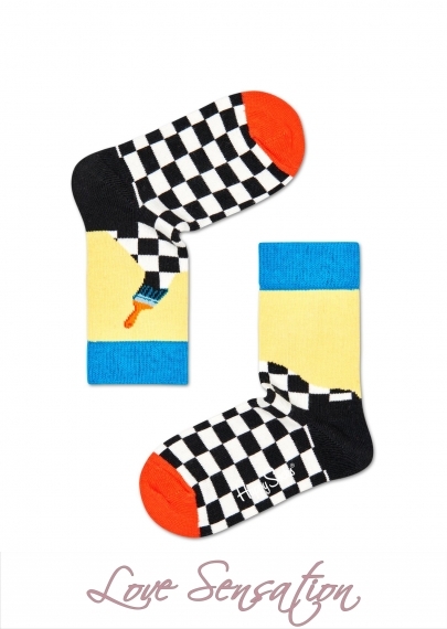 Детски чорапки Kids Paint HAPPY SOCKS KPAI01-0100