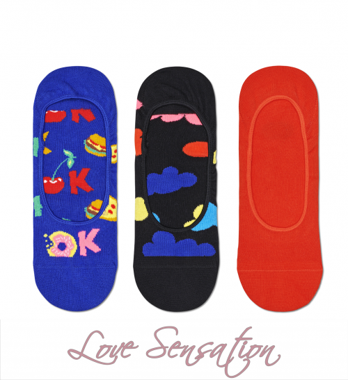 Чорапи 3-Pack Its Ok Liner HAPPY SOCKS ITS18-6300