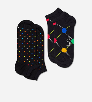 Чорапи Black Mini Dot HAPPY SOCKS MID02-9300
