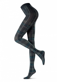 Graphic My Plaid Tights
