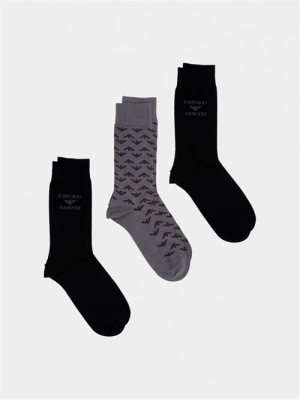 Чорапи 3 бр. Emporio Armani 302402 3F292
